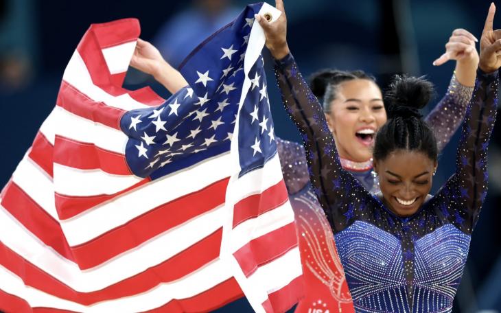 Simone Biles wins Women's All-Around for the United States