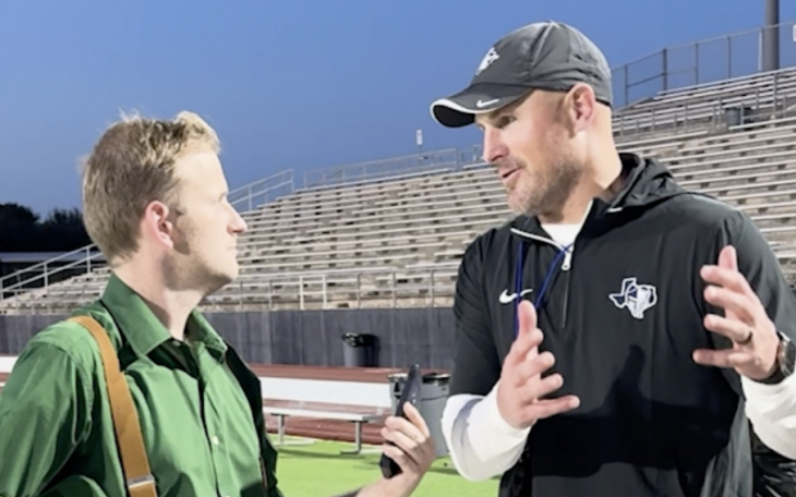 Argyle Liberty Christian Head Coach Jason Witten