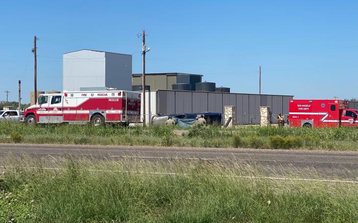 Authorities Investigate Pickup Rollover Near S US Hwy 87