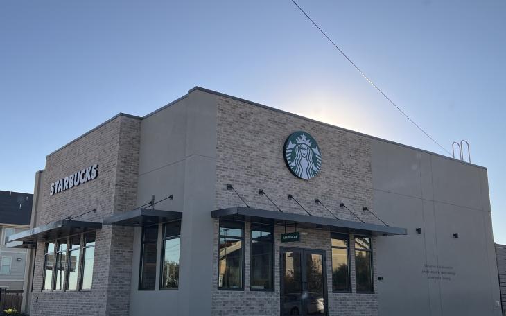 New Starbucks Now Serving