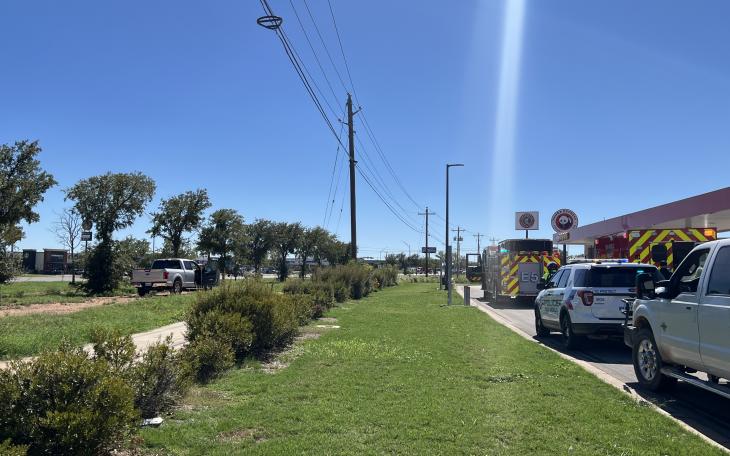 Driver Cited After Off-Road Detour Following Sherwood Way Crash