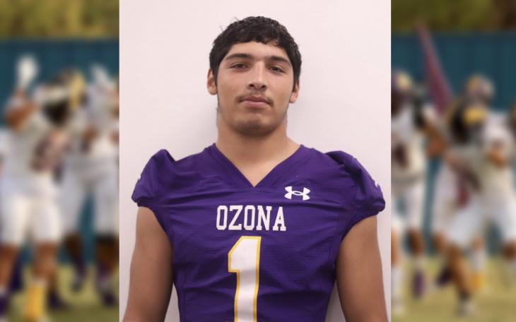 Ozona running back Christian Villarreal was named the Class 2A Built Ford Tough Player of the Week after rushing for 361 yards and 6 touchdowns on 20 carries in a win over McCamey. Ozona running back Christian Villarreal was named the Class 2A Built Ford Tough Player of the Week after rushing for 361 yards and 6 touchdowns on 20 carries in a win over McCamey.