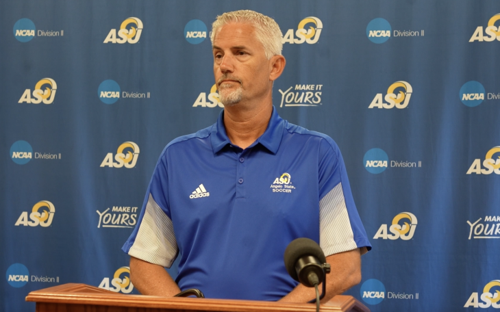 Angelo State University's Travis McCorkle