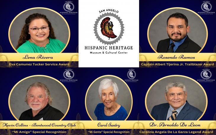 San Angelo Hispanic Heritage Museum Announces 2024 Hispanic Heritage Month Banquet Honorees