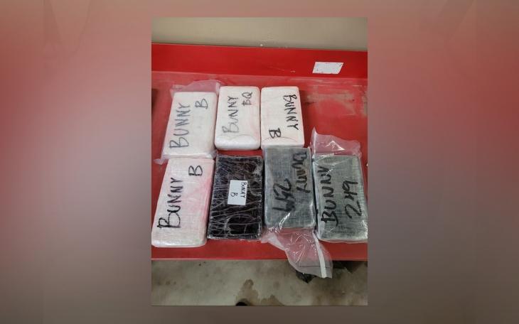 Over 16 Pounds of Cocaine, 2 Pounds of Fentanyl Seized After Traffic Stop