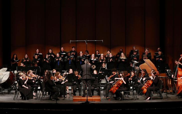 ASU Symphony Orchestra &amp; Chorale - Photo by Mike Erb