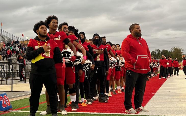 Lubbock Coronado before the game against Amarillo Caprock on Oct. 18, 2024.