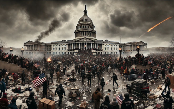 Election Integrity Insurrection Possibility 2024 Ai Image