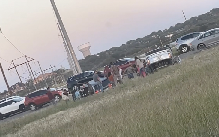 Multiple People Injured in Houston Harte Rollover Crash