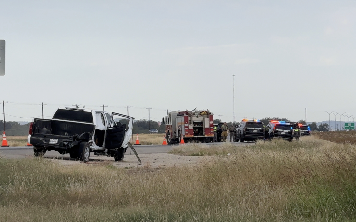 Three Vehicle Crash on US 87 North at March Road