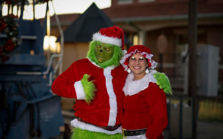 San Angelo Police Chief to Arrive as Santa on a Train at Railway Museum Event