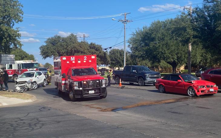 Two-Vehicle Crash on Knickerbocker Road Sends One to Hospital