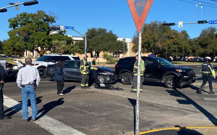 Two Sent to Hospital After Crash at South Johnson and Dina Drive