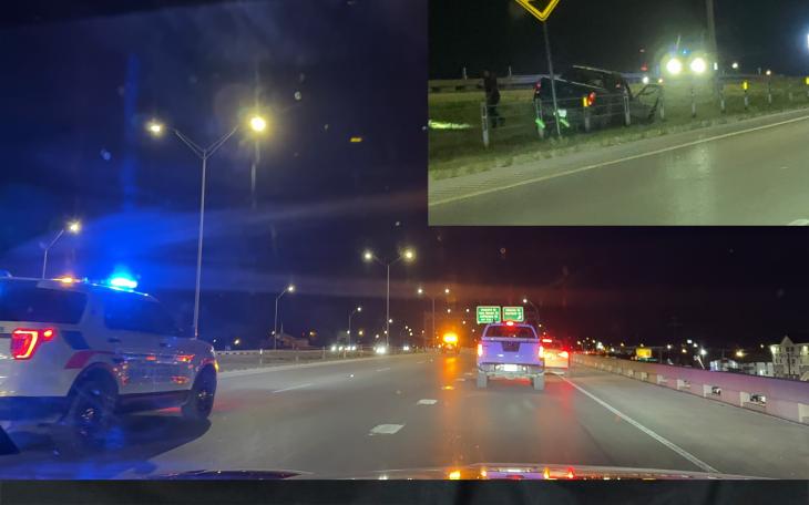 Rollover on Houston Harte Leads to Entrapment