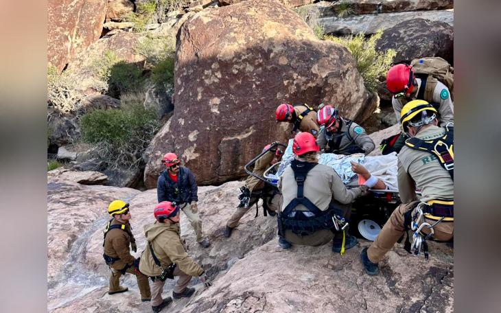 Officials in Texas conducted two search-and-rescue missions within the past 48 hours, saving a hiker lost for 24 hours in Big Bend Ranch State Park and an injured rock climber at Hueco Tanks State Park.