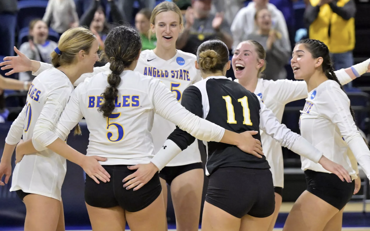 It was an absolute battle, but the Angelo State University volleyball team held off Metro State-Denver on Sunday in four sets to win the NCAA Division II South Central Regional Tournament.