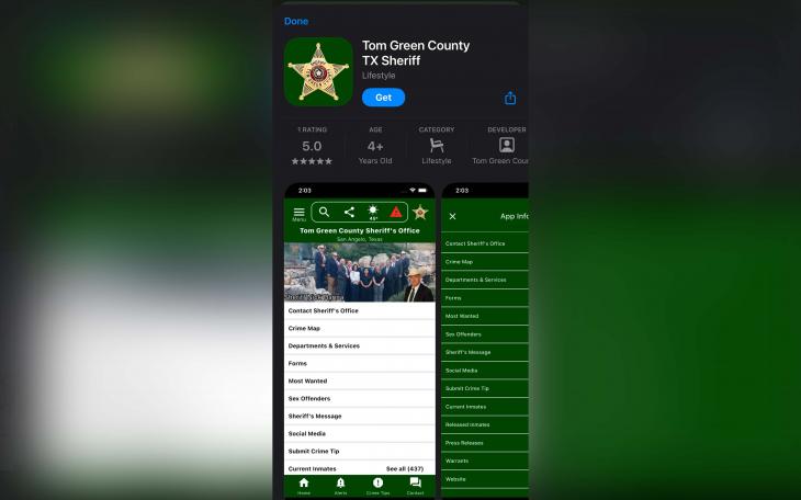 The TGC Sheriff’s Office's New, Improved Mobile App