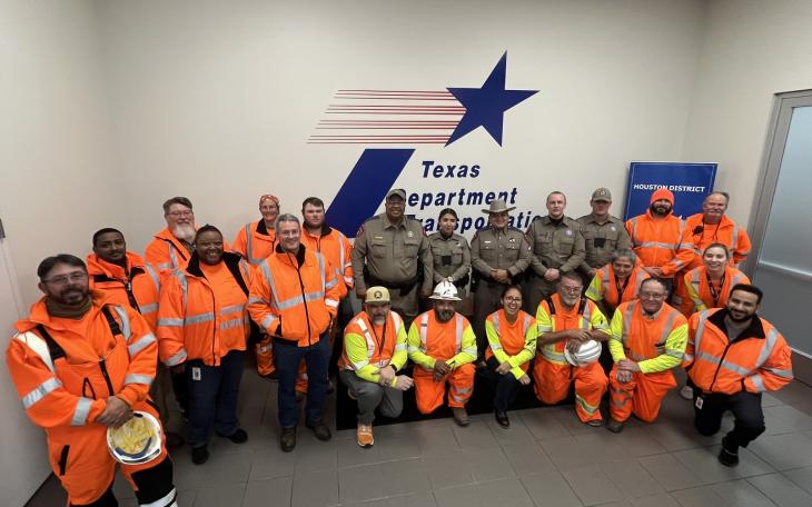 Maintenance crews with the Texas Department of Transportation in San Angelo traveled across the state to assist with the cleanup of snowy roads in the Houston area this week.