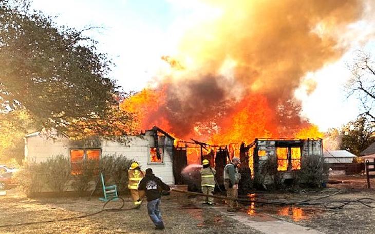 A house fire claimed the life of a 81-year-old woman in Eden on Friday, Jan. 24, 2025.