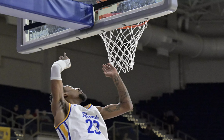 Shemar Smith had 20 points in the Angelo State Rams' win over Midwestern State on Thursday.