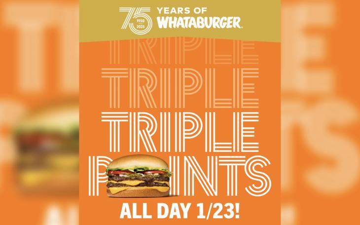 Whataburger's Triple Points Day