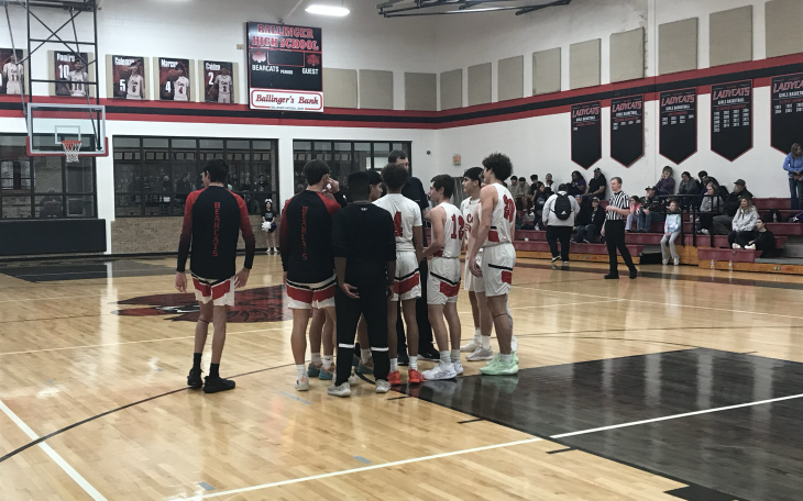 In an entertaining game from start to finish, the Roscoe boys basketball team held off a furious comeback attempt by Ballinger to hang on for a 63-57 win Friday.