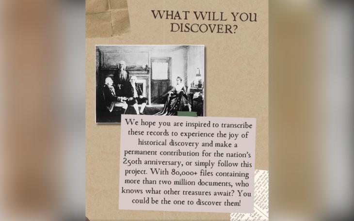 The National Archives is calling on volunteers who can read cursive handwriting to assist in preserving American history.