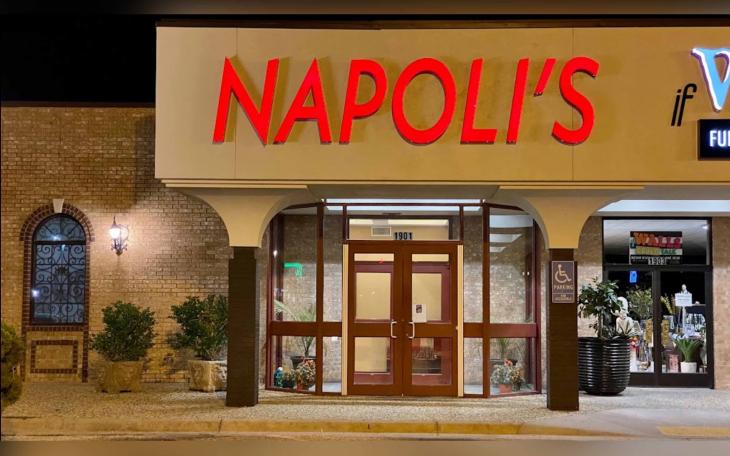 Napoli’s Italian Restaurant announced recently it is making a significant change with a steakhouse menu.