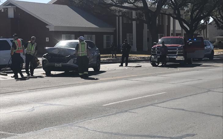 A driver that failed to control their speed caused a domino effect of crashes Thursday afternoon on Beauregard Avenue.