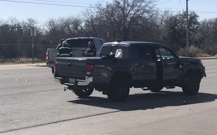 A driver who turned from the wrong lane caused a crash on Pulliam Street on Thursday afternoon.