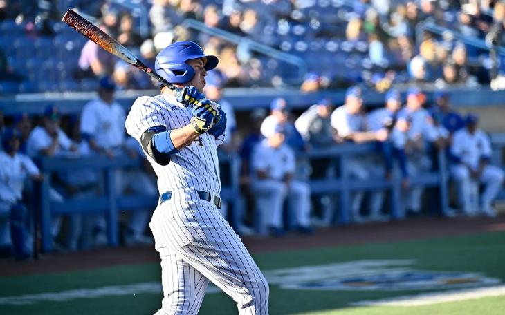 The No. 2-ranked Angelo State University baseball team rallied after dropping the first two games to earn a series split with No. 16 UT Tyler last weekend.