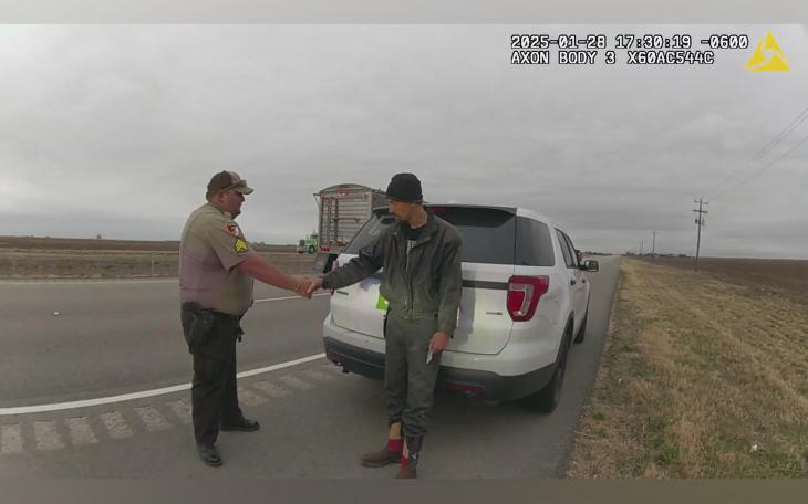 What started as a reported terroristic threat at a San Angelo gas station ended with a handshake and a sergeant paying out of pocket to help a stranded motorist.