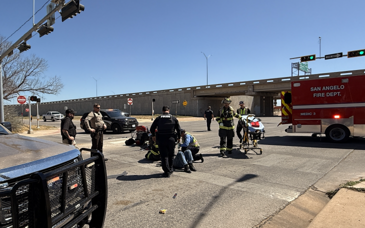 Crash at North Oaks and 7th Street