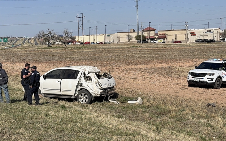 Single Vehicle Rollover on Houston Harte