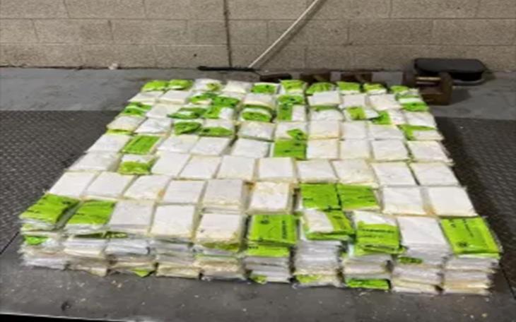 Packages containing nearly 269 pounds of methamphetamine were seized by CBP officers at Pharr International Bridge.