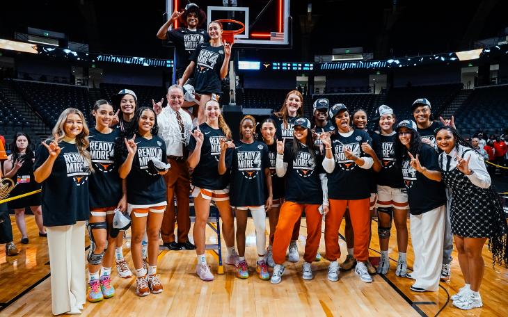 The University of Texas women’s basketball team held off TCU 58-47 in an all-Lone Star State matchup Monday in the Elite Eight.