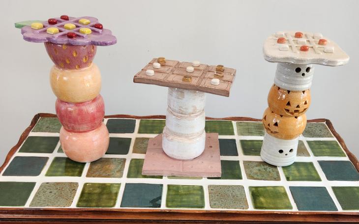 &quot;Tic-tac-toe Towers&quot; by Madeline Bukowsk