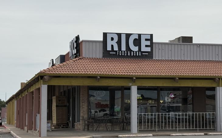 Rice Food &amp; Boba, located at 3524 Knickerbocker Rd, Suite D, will host its grand opening Saturday, May 17, and Sunday, May 18.