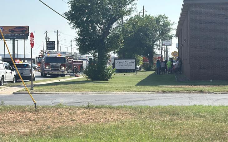 Apartment Erupts in Flames