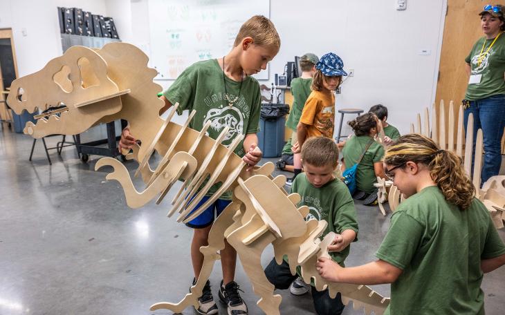 Angelo State University's Mayer Museum will offer three week-long Camp Curiosity summer camps for elementary and middle school students in July that will include a variety of activities at sites throughout the ASU campus.