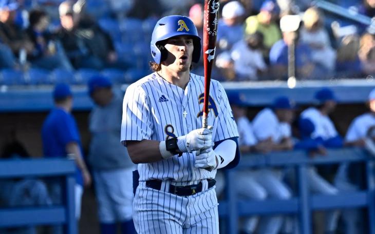 Angelo State outfielder Jacob Guerrero was named an All-American on Wednesday by the National College Baseball Writers Association.