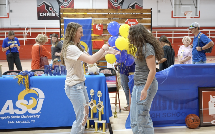 Madyson George and Natalie Brooks