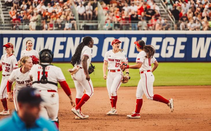 The Texas Tech softball team continued its storybook season Thursday with a 4-3 win over Texas in Game 2 of the Women’s College World Series.