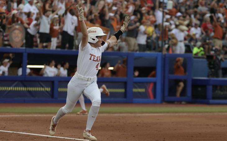 The Texas Longhorns won their first national title in softball Friday with a 10-4 win over Texas Tech.