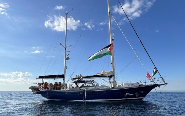 On 1 June Greta and some other volunteers left Italy on a boat called the Madleen (pictured here), carrying about fifteen virtue-signaling meddlers, less than a truckload of food, and an awful lot of gall.