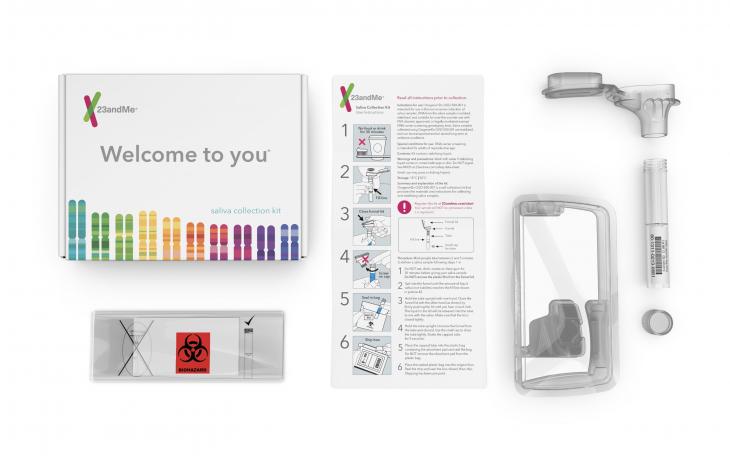 23andMe DNA test kit