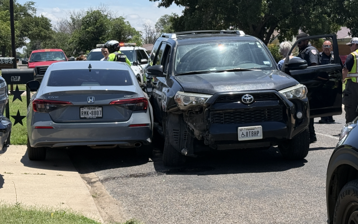 Crash at the 200 Block of Van Zandt St on Thursday, June 12