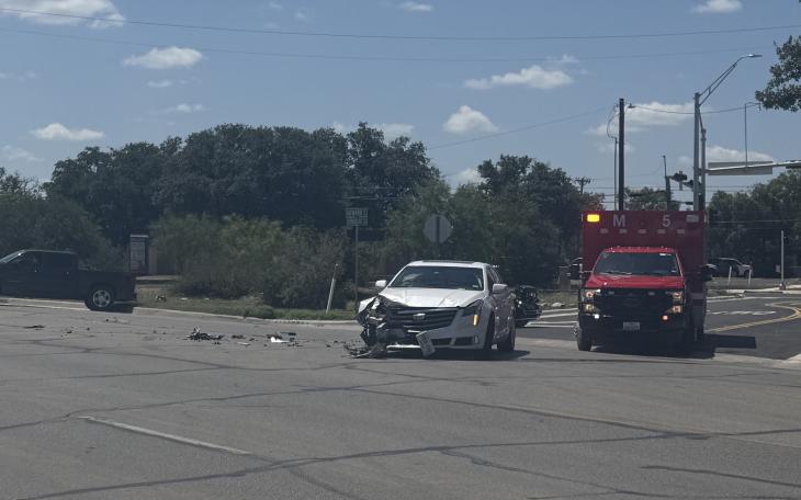 Crash at Sherwood Way and Howard Street on Monday, June 16