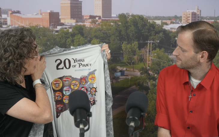 Theresa Cortez with Dive Pirates