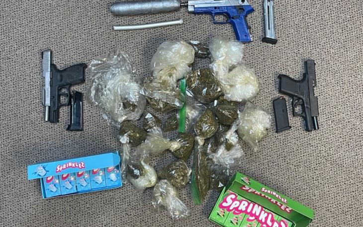 Contraband recovered by the Lubbock TAG Taskforce on Thursday, June 26